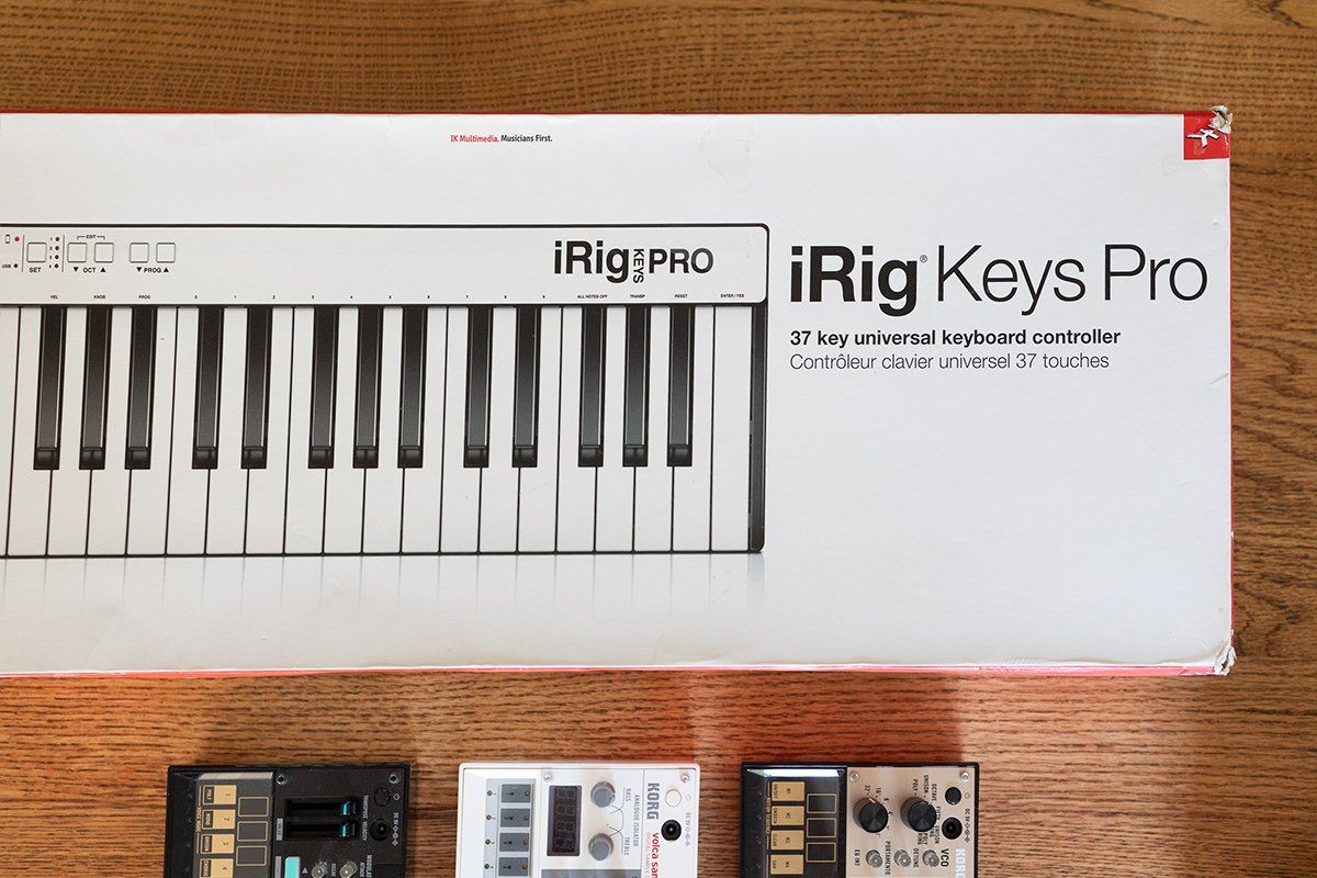 Korg Strumenti musicali: Korg Volca Keys + Volca FM + Volca Sample + iRig Keys Pro – Nuovo (secondo la descrizione) da Bauma venduto da Dindunuffin 5