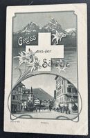 Gruss aus der Schweiz Brunnen 