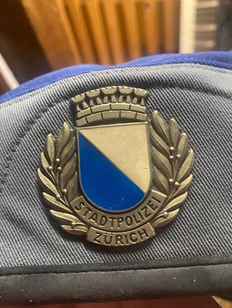 Originale Stadtpolizei Zürich Mütze