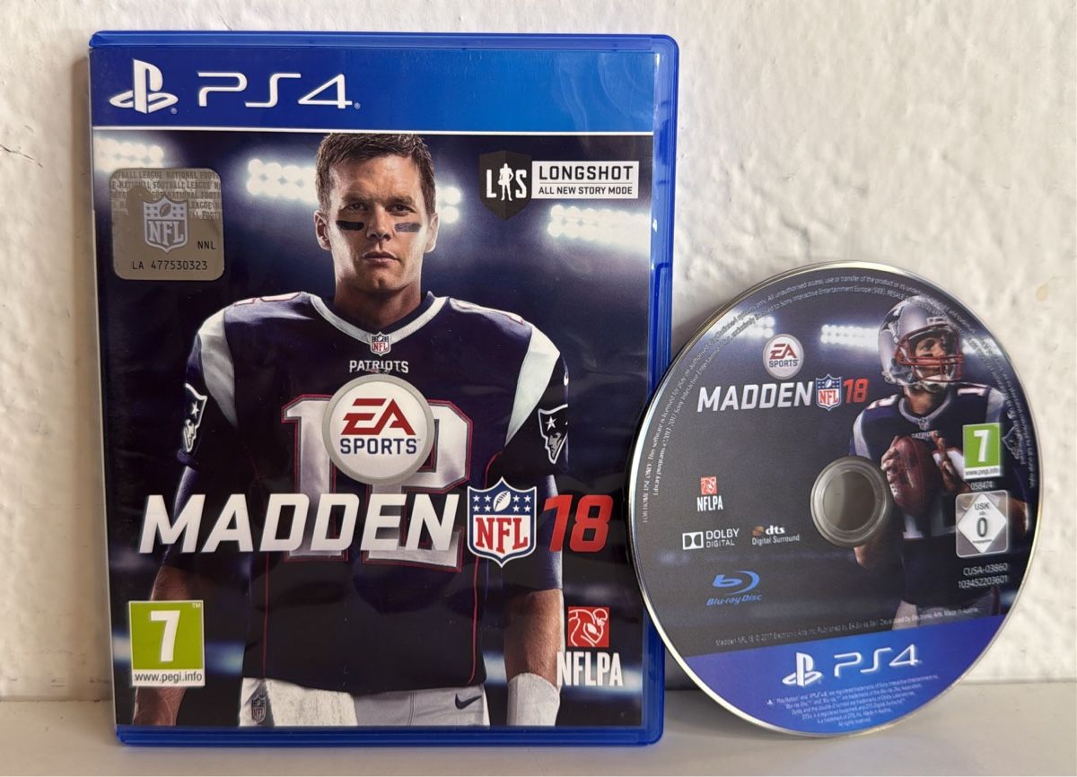 Sony Giochi: Madden NFL 18 PS4/PS5 Game Disc and Case Complete – Usato da Ehrendingen venduto da bubulence