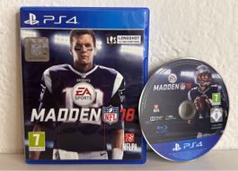 Madden NFL 18 PS4/PS5 Game Disc and Case Complete