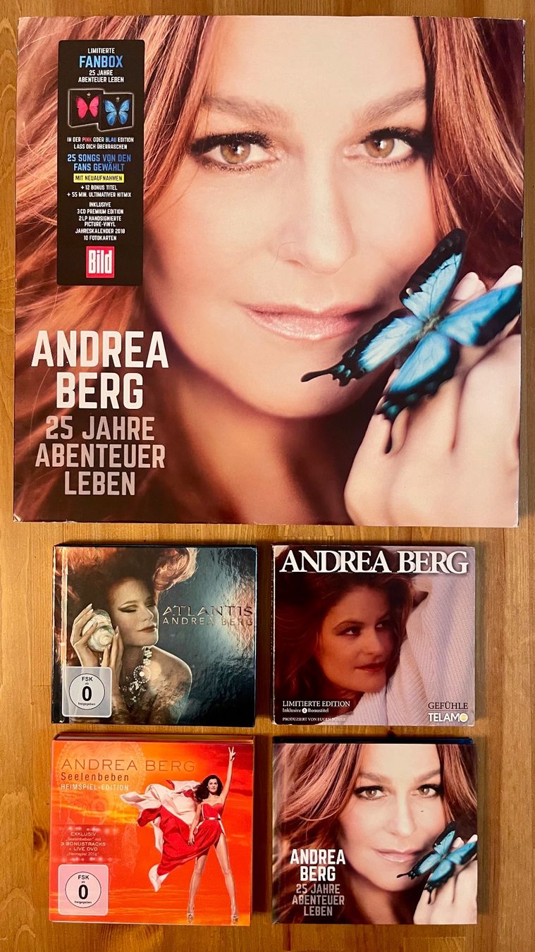 Dischi in vinile: Andrea Berg Limitierte Fanbox + weitere CD‘s – Nuovo (secondo la descrizione) da Gümligen venduto da VIN-TAGE-ZONE