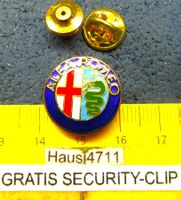 ALFA ROMEO AUTO LOGO SCHMUCK-PIN ENAMEL GOLDIG 20mm QUALITÄT