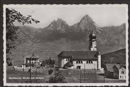 1939 Seelisberg alte Teilansicht Dorfansicht mit Kirche URI