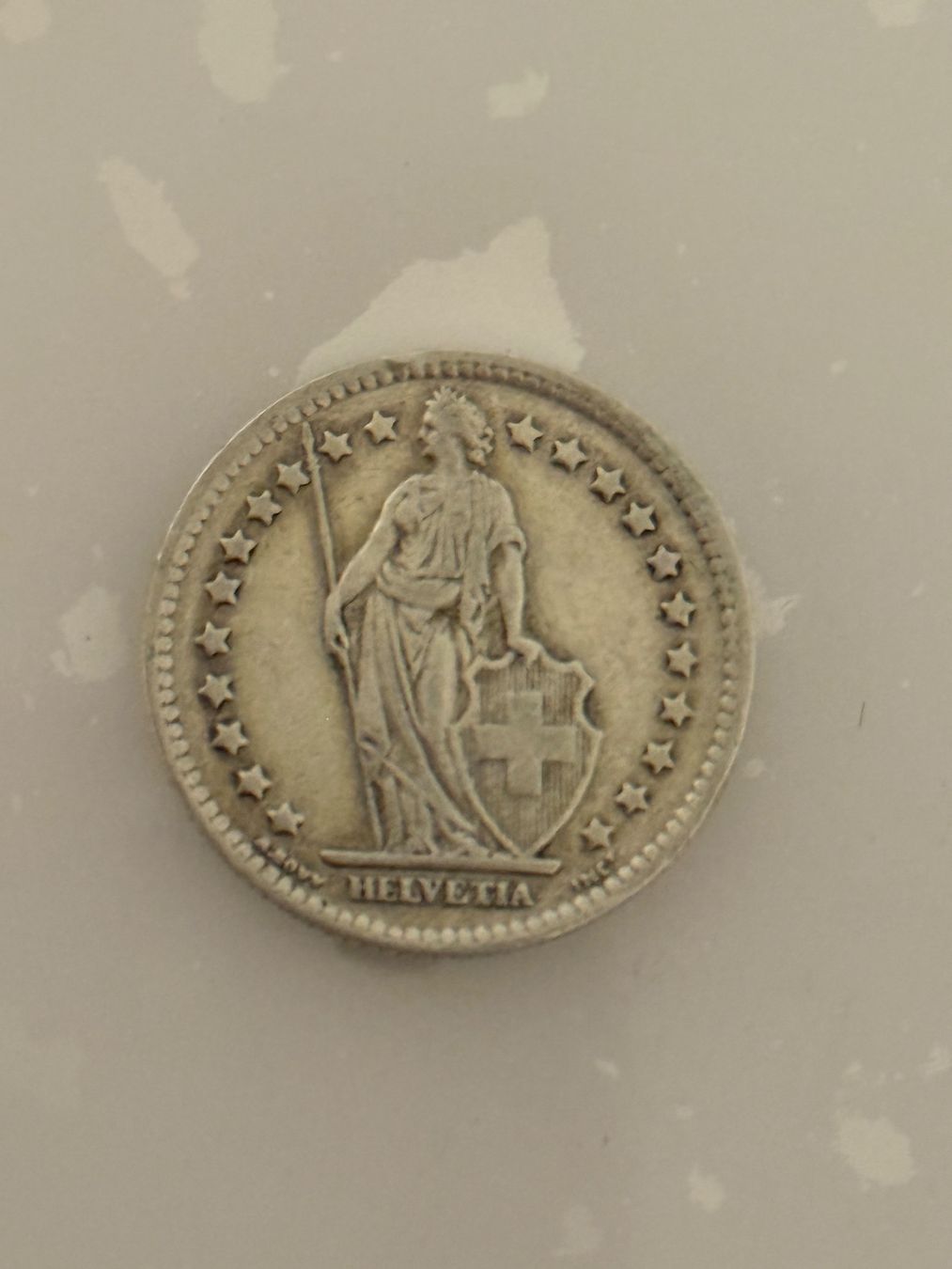 Tutti le monete: 1 Franken 1932  Rar – Usato da Wallisellen venduto da SWISS_SILVER1