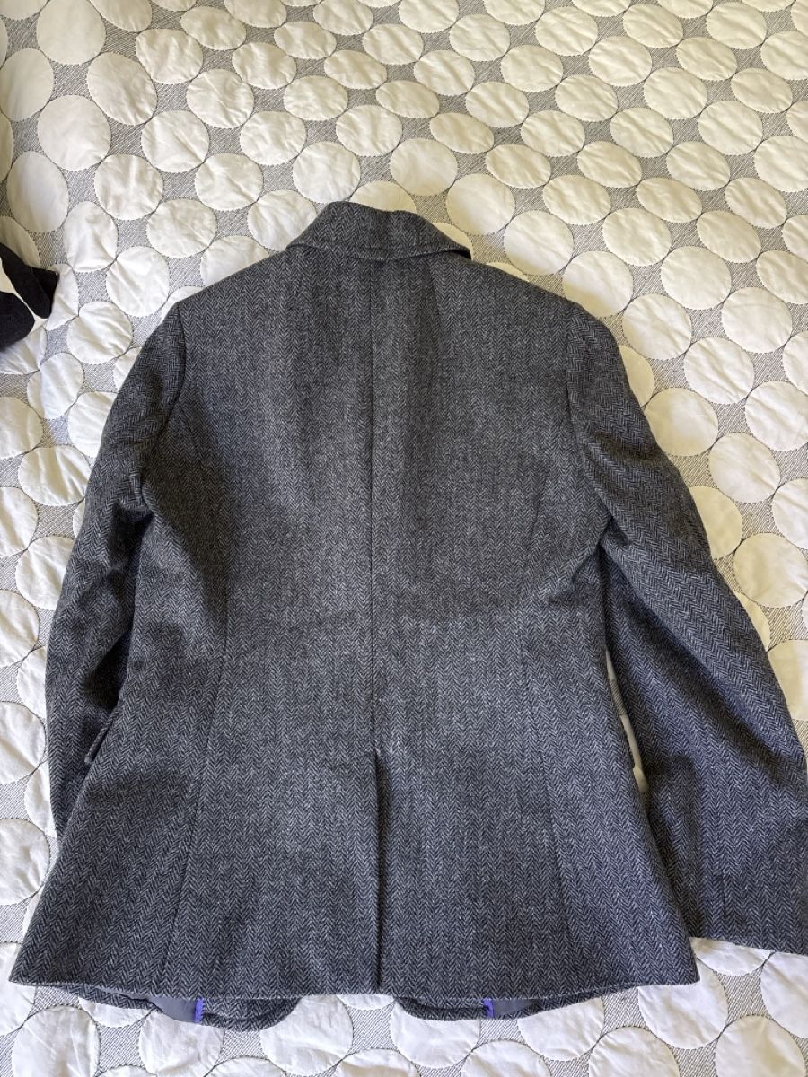 J.Crew Giacche: J. Crew Sakko Hacking grau Grösse 6 100% Wolle – Nuovo (secondo la descrizione) da Cham venduto da MC_0605 2