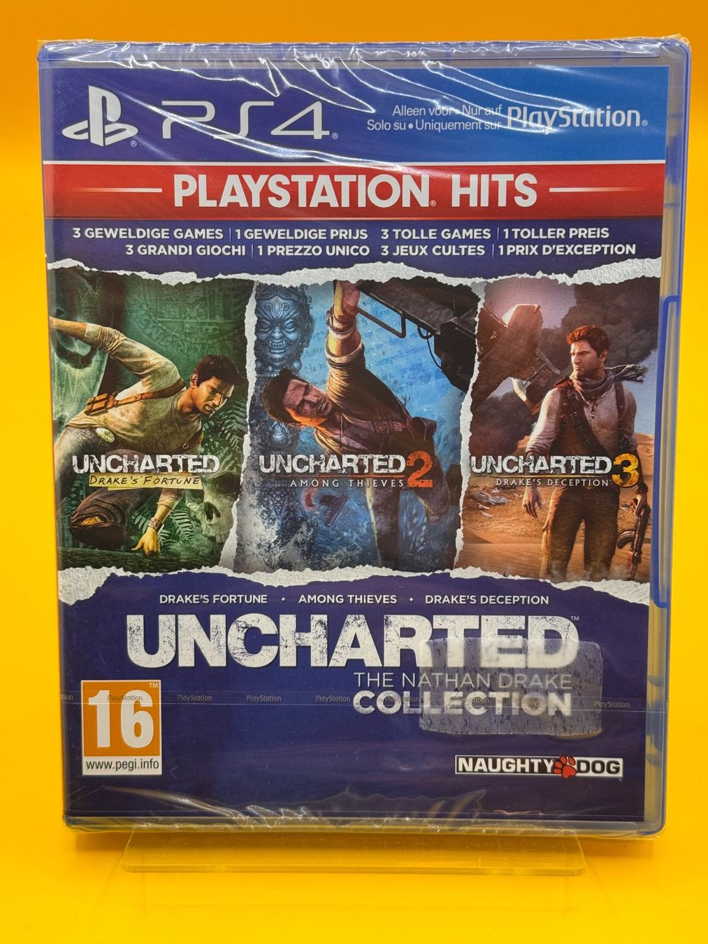 Giochi: Uncharted: The Nathan Drake Collection - PS4 - Neuware – Nuovo e nell'imballaggio originale da Oberwil b. Zug venduto da silver2024