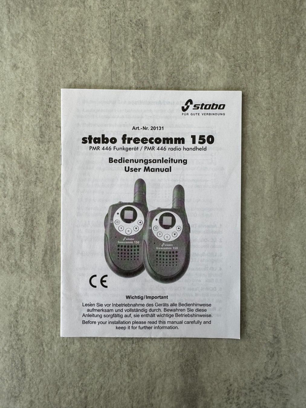 Radiocomunicazione: Stabo Freecomm 150 Funkgeräte – Usato da Dänikon ZH venduto da and_8z7h 3