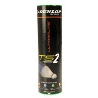 Ausverkauf - Dunlop Ultraflite TS2 Badminton Federbälle 6 x