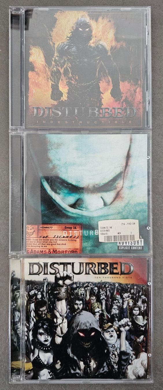 CDs: Disturbed CD's – Gebraucht aus Unterkulm von Chaplyn2018