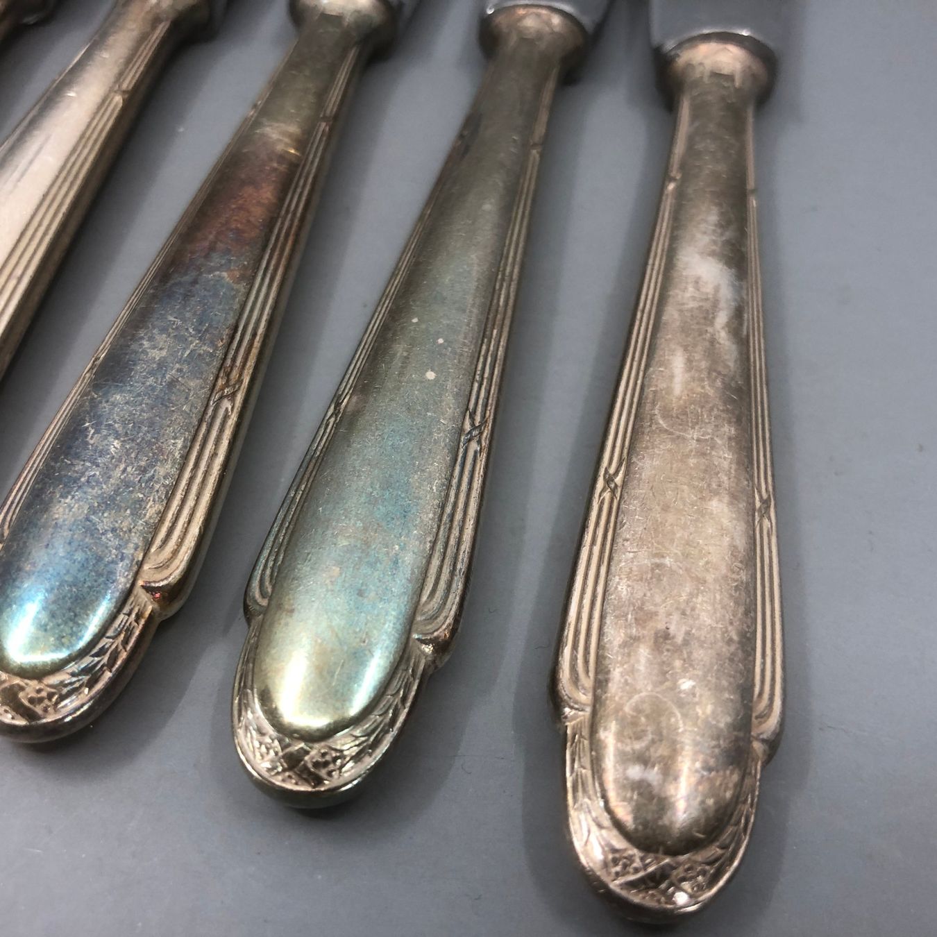WMF Besteck: 6 Dessertmesser versilbert WMF Modell: 200 – Gebraucht aus Basel von Tiabeanie 3