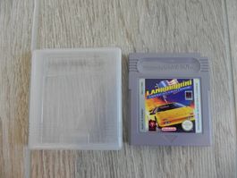 Original Nintendo Game Boy Spiel Lamborghini US Challenge