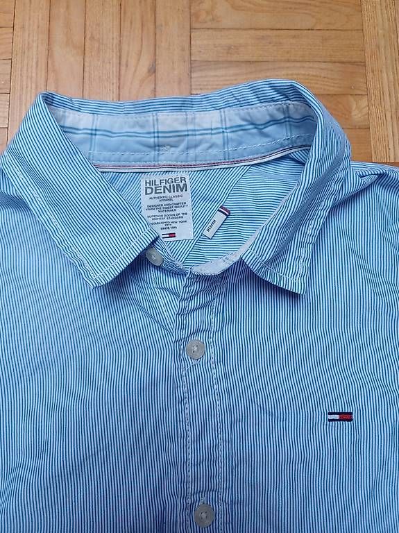 Camicie: Chemise Tommy Hilfiger manches longues M/Medium  – Usato da Glovelier venduto da GaCh