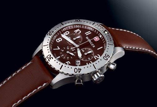 Wenger Uhren: 77004 WENGER Armbanduhr AEROGRAPH COUNTDOWN – Neu und originalverpackt aus Kriens von surfersisland 2