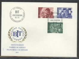 1975, FDC, BIT (D IV) Mensch und Arbeit