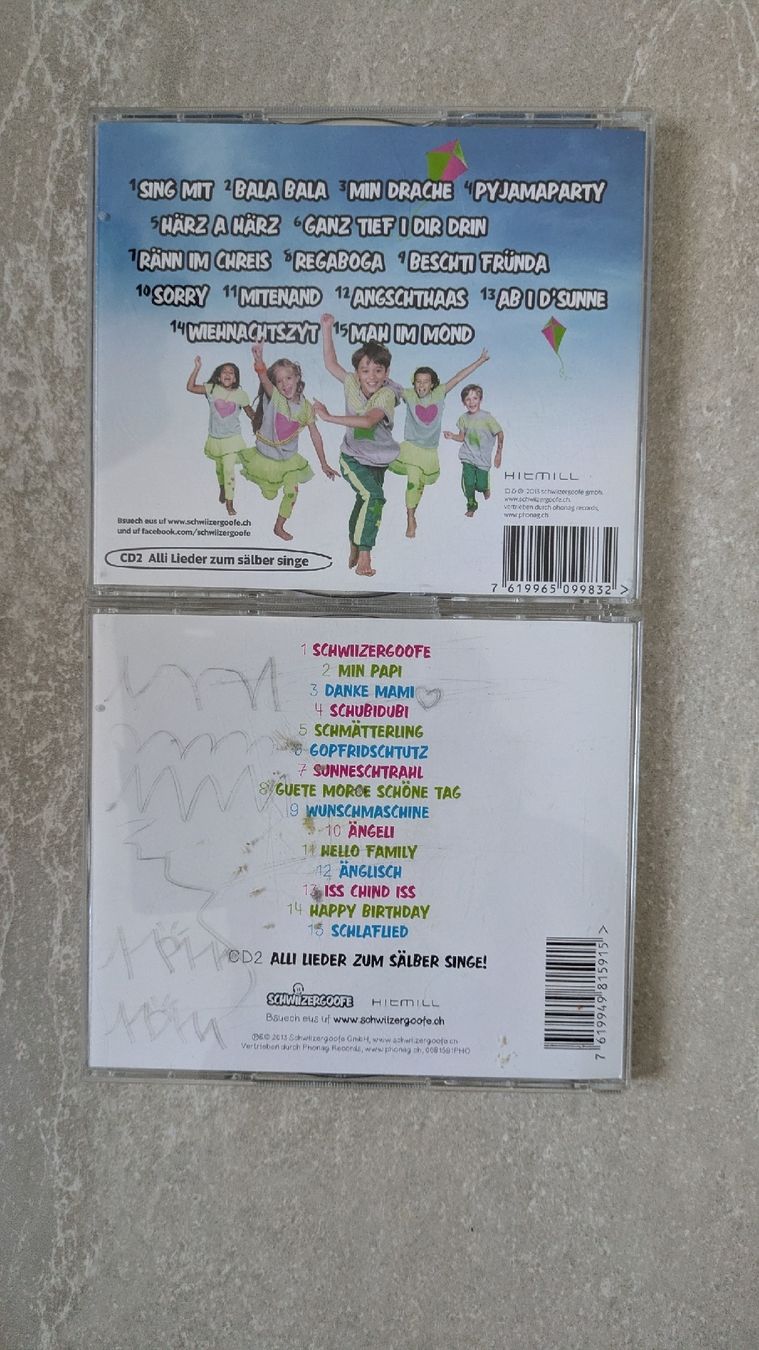 CDs: Schwiizergoofe, 1 und 2, total 4 Cd's – D'occasion à Rottenschwil par chnoblipress 1