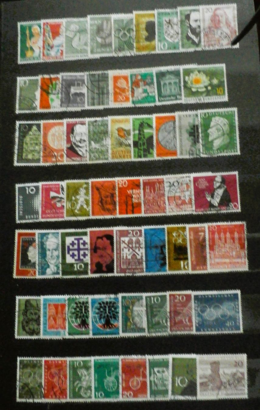 Alle Briefmarken: BRD Konvolut 2 – Gebraucht aus Kehrsatz von Bernherb2 1