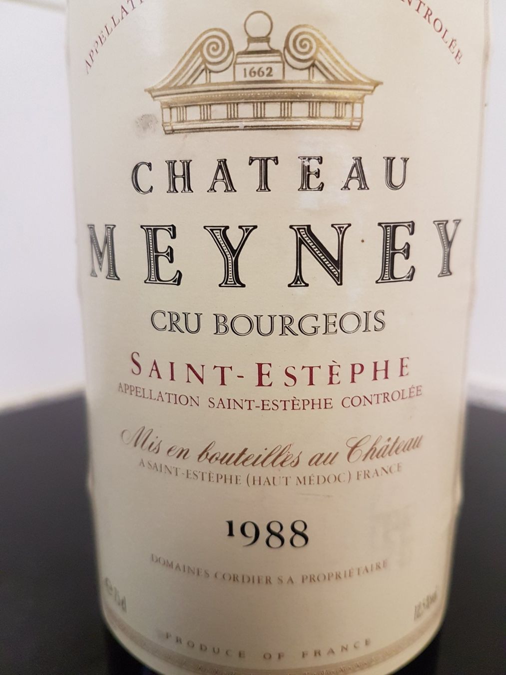 Vino: Chateau Meyney 1988 – Nuovo (secondo la descrizione) da Grenchen venduto da poggione 3