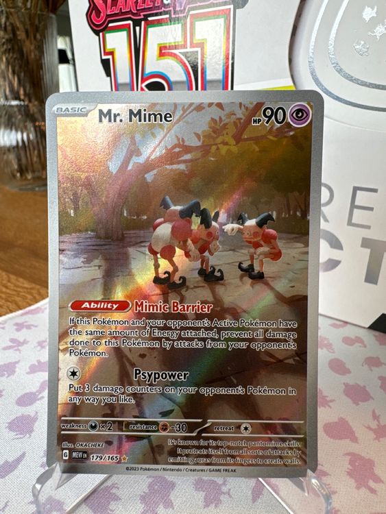Pokemon 151 Mr. Mime Alt Art | Kaufen auf Ricardo