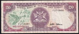 Trinidad und Tobago 20 Dollars 1985