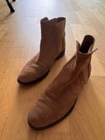 Stiefeletten Wildleder braun guter Zustand Gr. 37