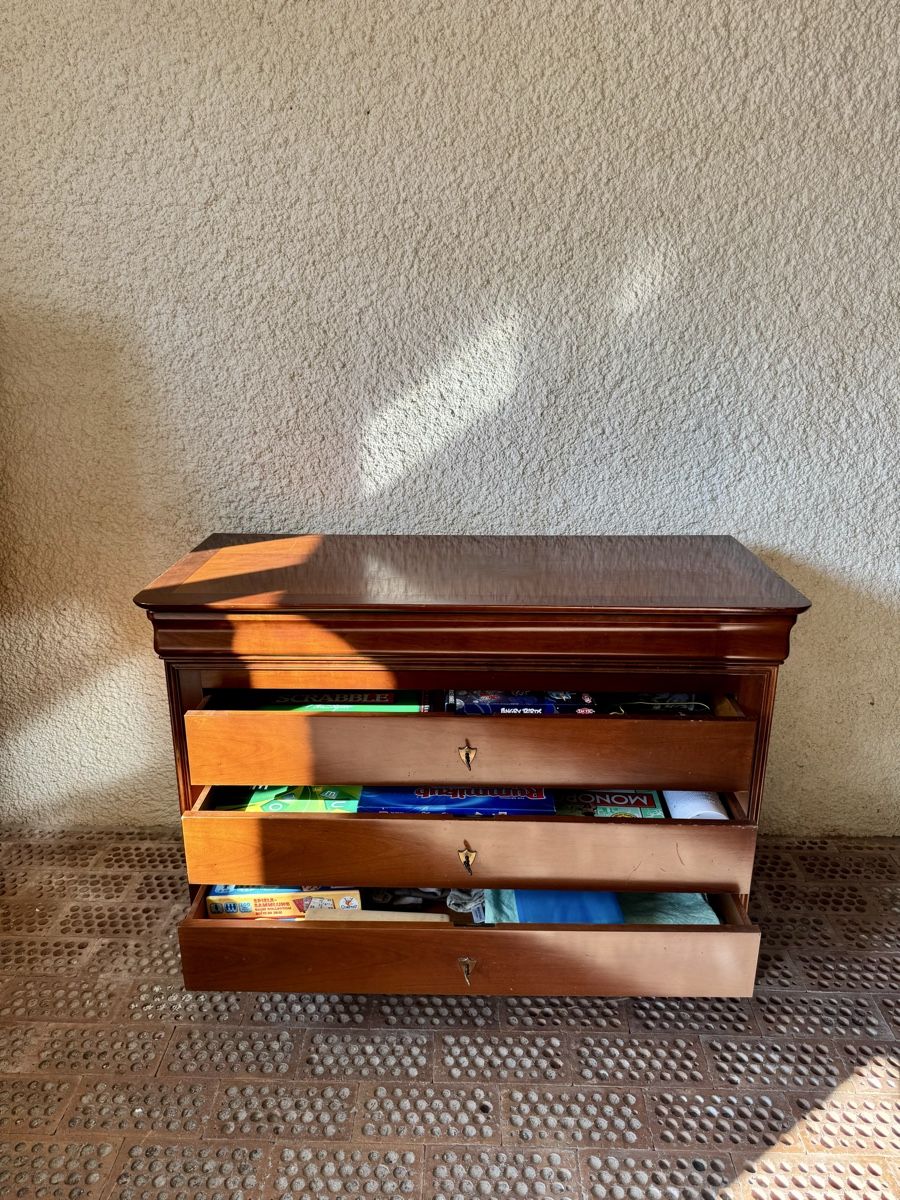 Cassettiere: Commode en merisier Vintage meuble "Grange" – Usato da Fully venduto da Gaga1990 5