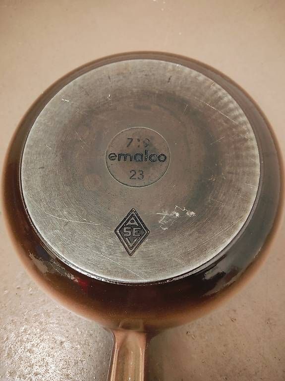 Emalco Pentole: Emalco Gusseisen Caquelon – Usato da Olten venduto da Mezopotamya 4