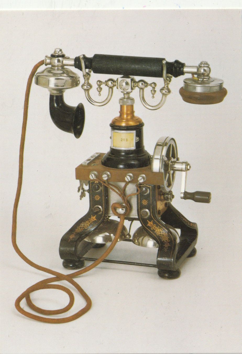 Cartoline postali: Altes Telefonmodel – Usato da Lumbrein venduto da made02