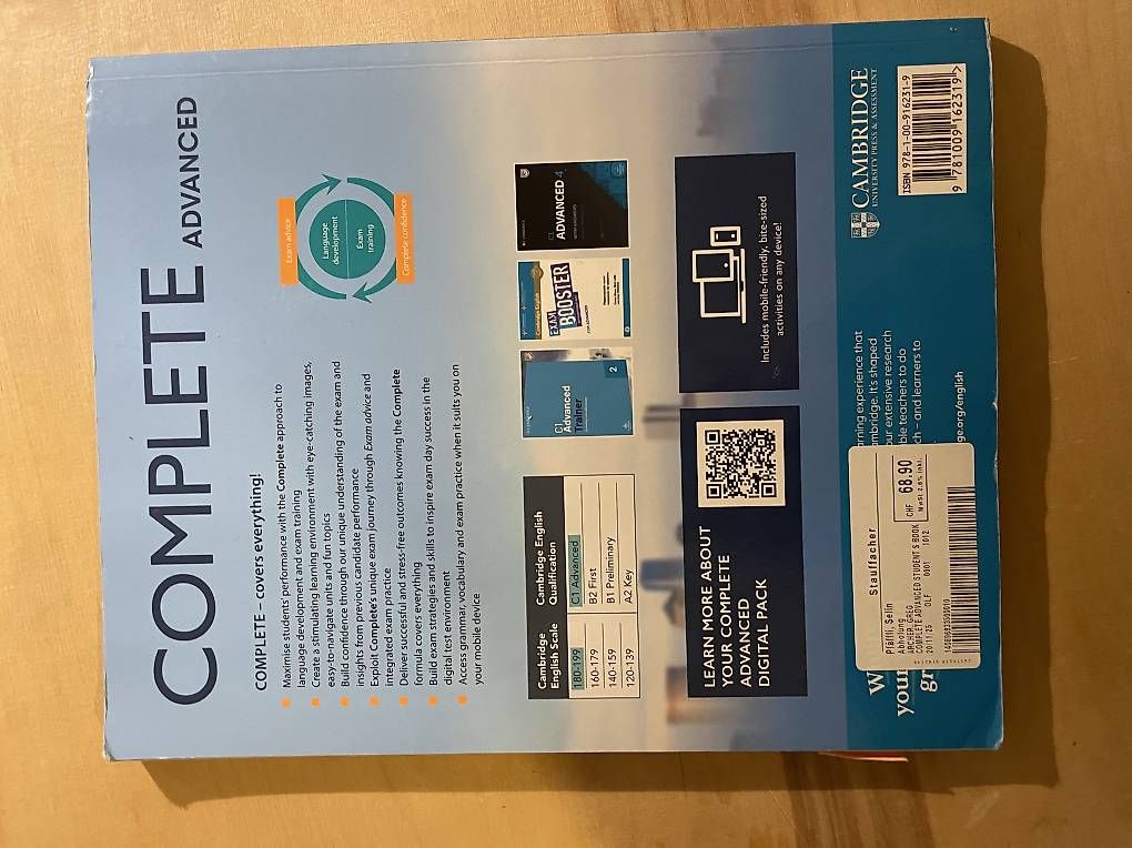 Bücher: Complete advanced student book – Neu (gemäss Beschreibung) aus Ittigen von sel_fm7s 1
