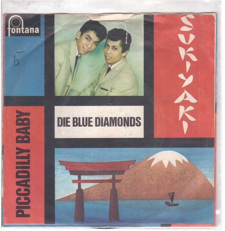 Dischi in vinile: Single7  Die Blue Diamonds  --  Sukiyaki – Usato da Rheinau venduto da asteng