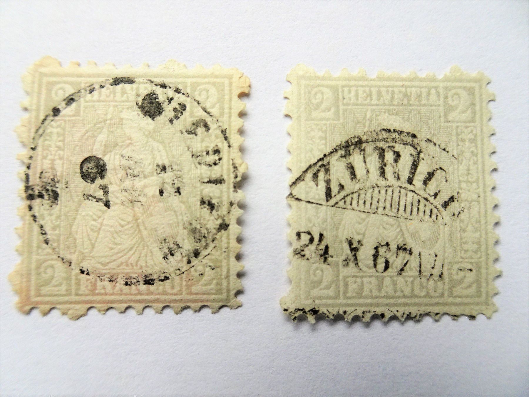 Tutti i francobolli: Vollstempel – Usato da Aadorf venduto da Chnorli-Furz