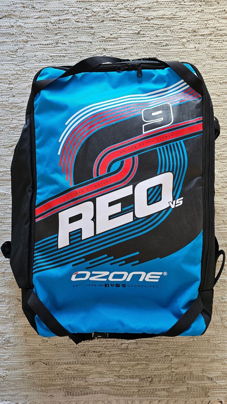 Aquilone: OZONE Kite Reo 9 V5, mit Rucksack – Usato da Bern venduto da tranquillo1 2