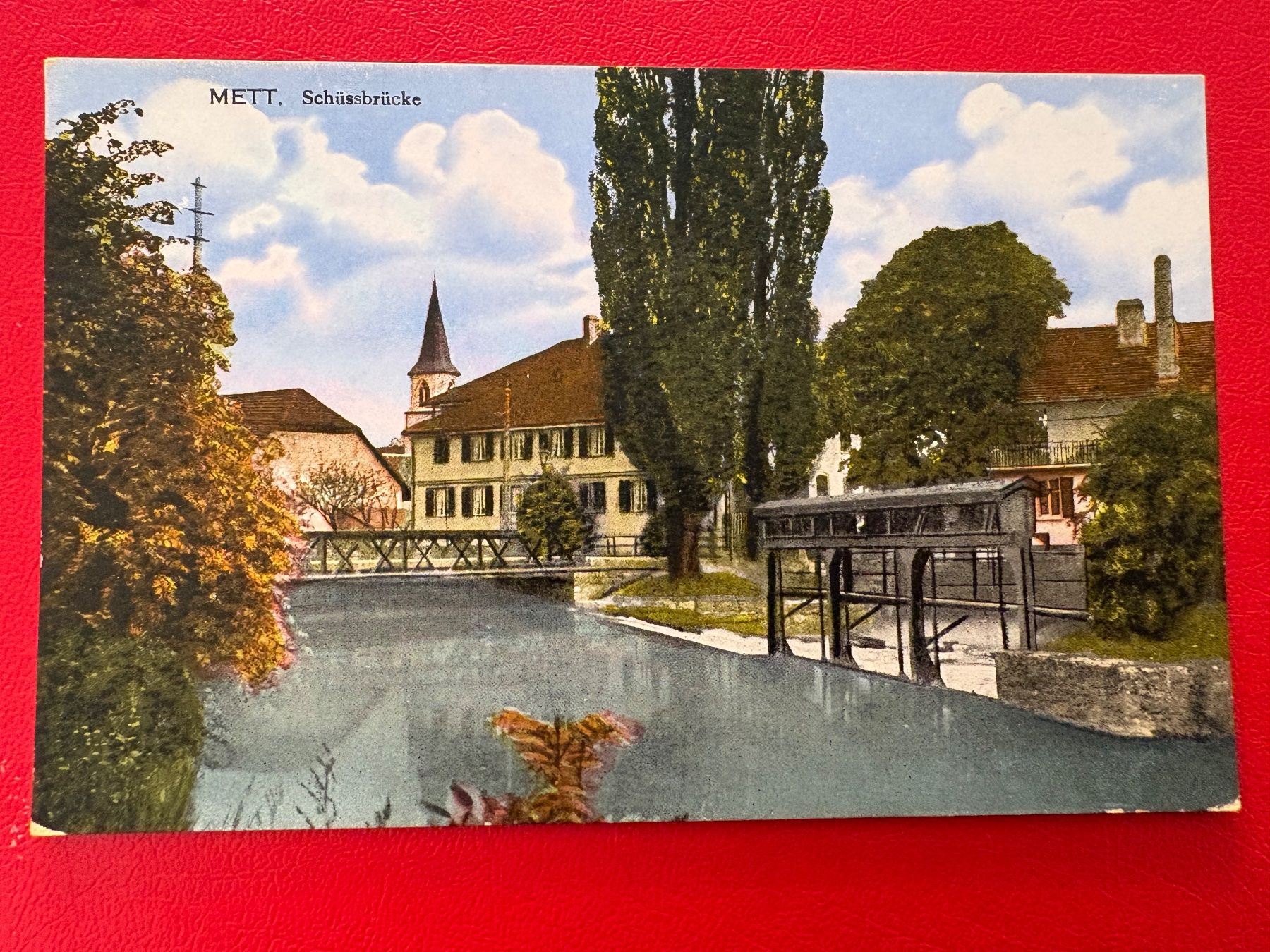 Cartoline postali: Biel Mett / Schüssbrücke – Usato da St-Légier-Chiésaz venduto da Theo006