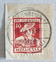 2104) J6, Waadtländerin zentrischer Vollstempel Kt 165.-/ LP