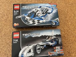 LEGO Technic 42045 Hydroplane Racer, 42033 Racer