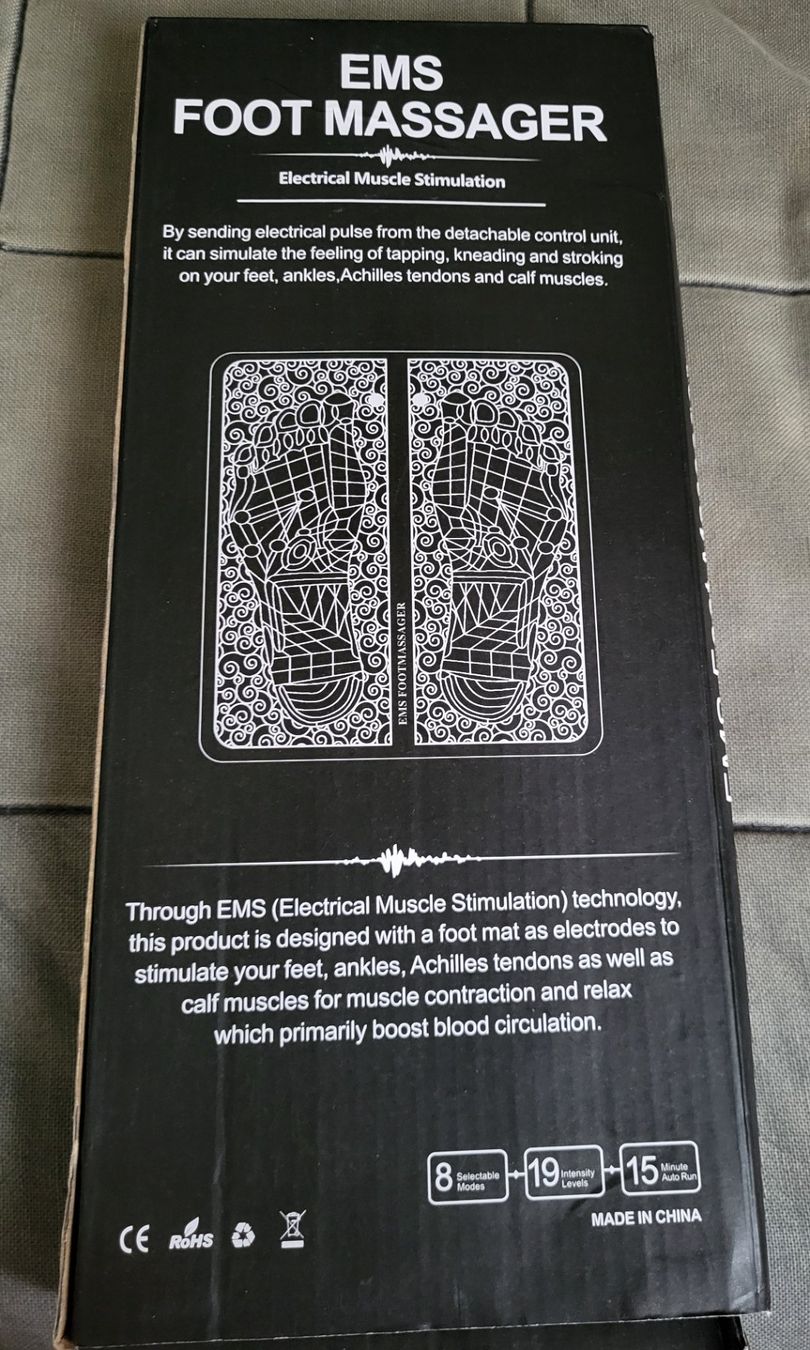 Dispositivi per massaggi: Electrical Muscle Stimulation - Foot Massager – Nuovo e nell'imballaggio originale da Bern venduto da moi_rgz8