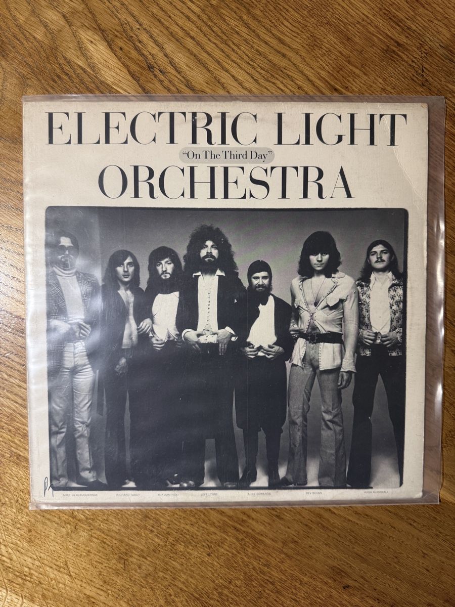 Schallplatten: Schallplatte ELECTRIC LIGHT "On The Third Day" ORCHESTRA – Gebraucht aus Siebnen von koschitoschi