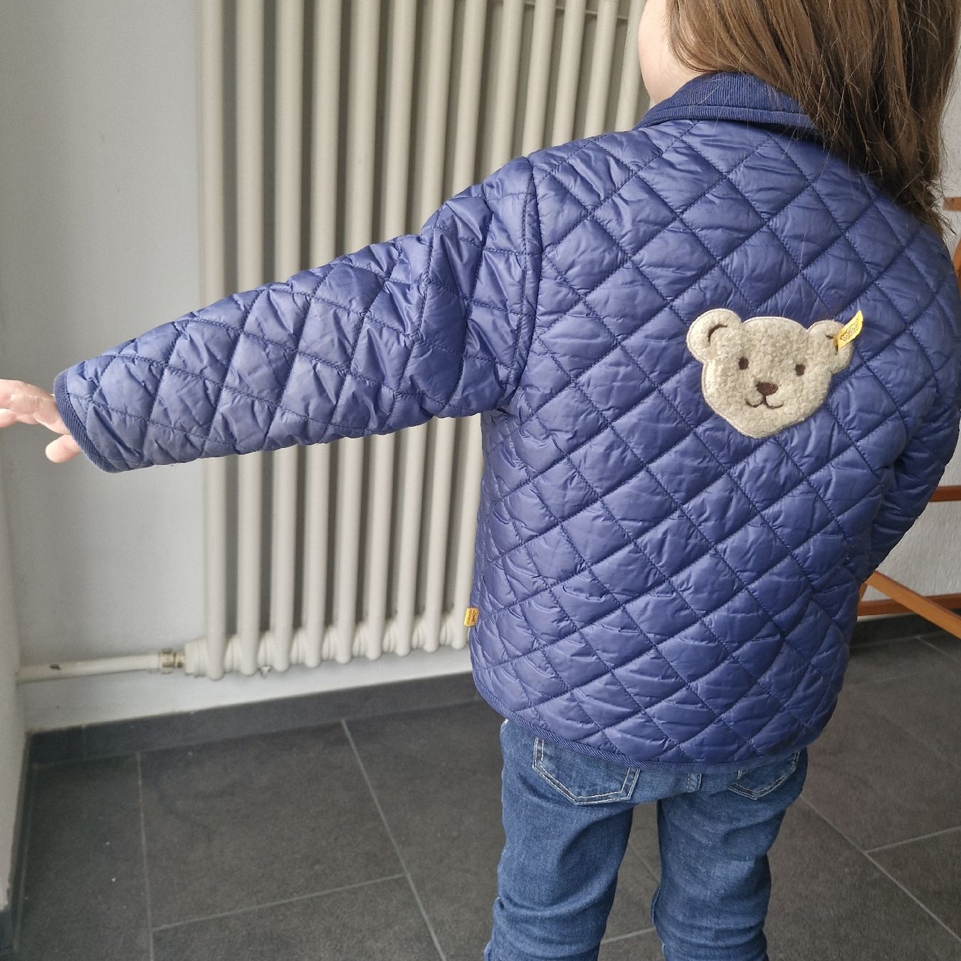 Jacken & Mäntel: Steiff Blaue Steppjacke Übergangsjacke Gr. 98 – Gebraucht aus Forch von nadinepalermo 1
