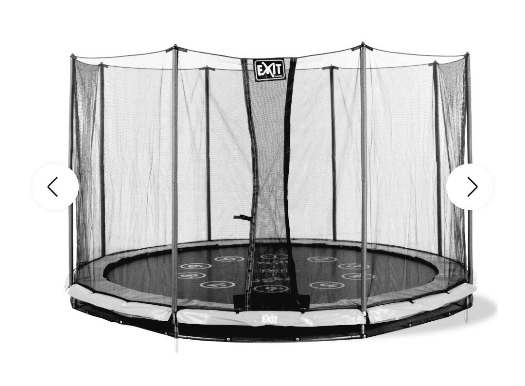 Trampolini: Sicherheitsnetz & Stangen zu EXiT Twist Ground 366 – Nuovo e nell'imballaggio originale da Oberschan venduto da cha_6nmg