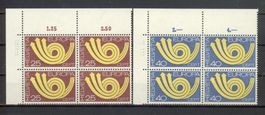 1973, Europa, Viererblöcke **