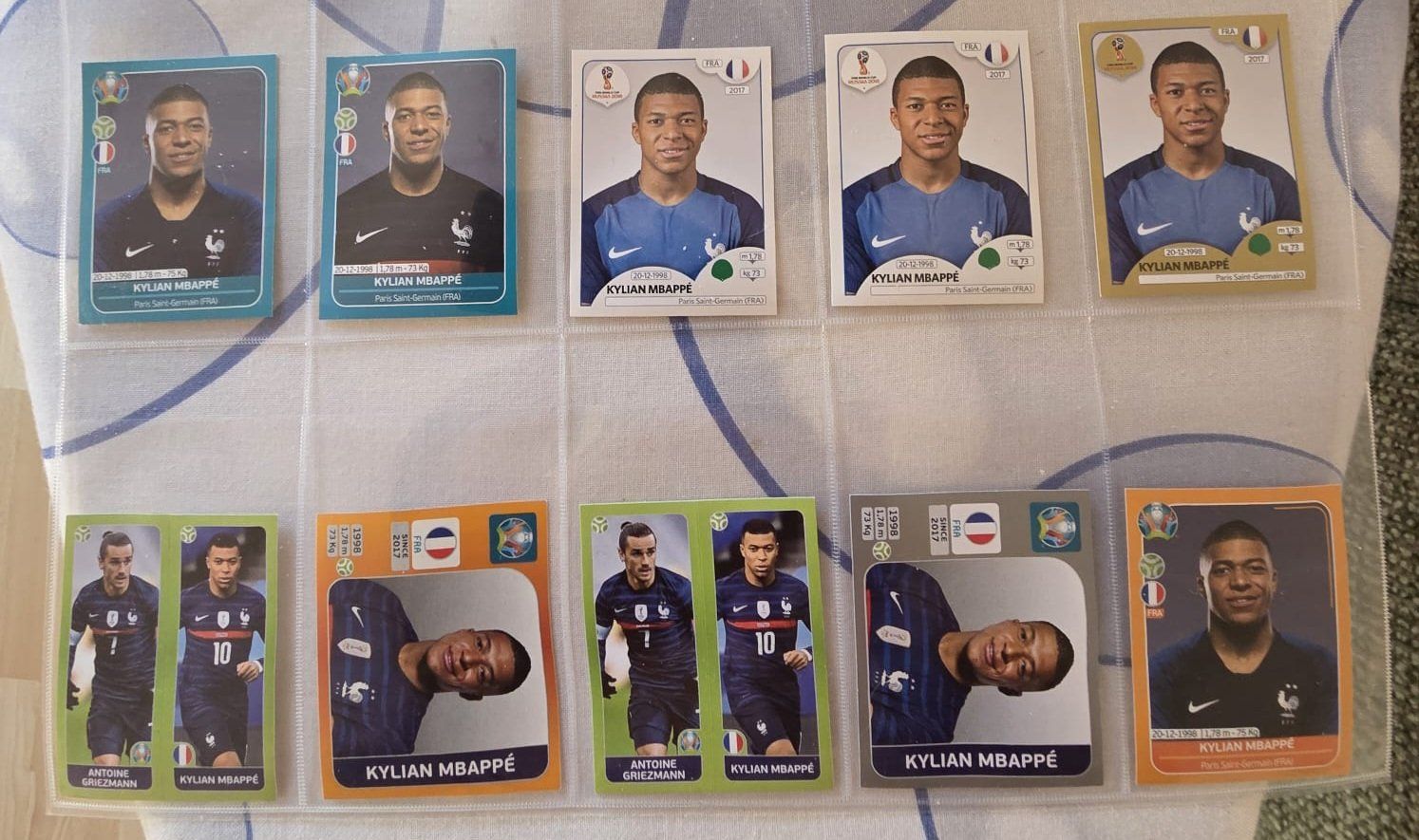 Panini Sammelbilder & Trading cards: Panini Lot Kylian Mbappé – Neu (gemäss Beschreibung) aus Aefligen von SSHRef