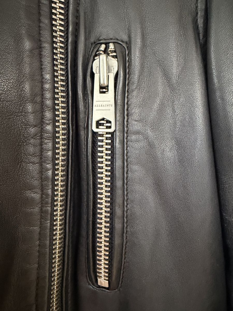 Allsaints Giacche: AllSaints Leather Biker Jacket Laurel Black Size M – Nuovo (secondo la descrizione) da Zürich venduto da IlonaM 2