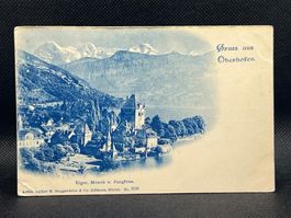Oberhofen: Gruss aus Oberhofen - Eiger, Mönch und Jungfrau