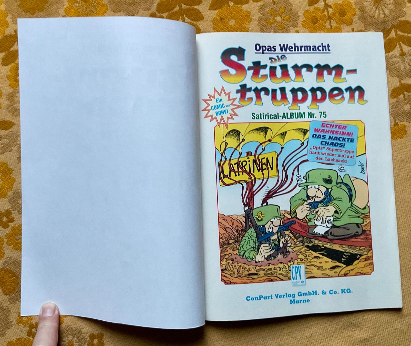 Fumetti: Die Sturmtruppen Satrirical-Album Nr 75 – Usato da Endingen venduto da nathan05 2