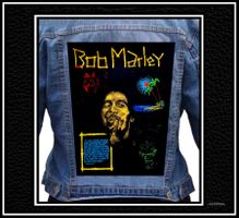 Rücken-Aufnäher *Bob Marley* - Nr. C-12399