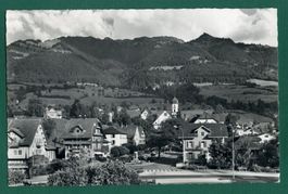 Sachseln, Dorfplatz, 1966, gelaufen