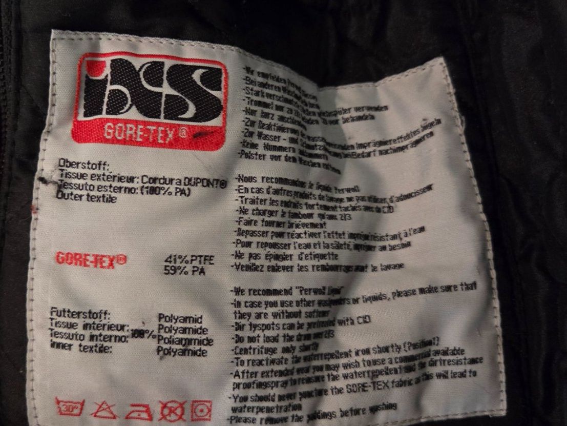 IXS Giacche: IXS Gore-Tex Motorradjacke – Usato da Nürensdorf venduto da nm_schoeni28 2