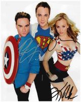 THE BIG BANG THEORY (CAST) - handsigniert (20x25 cm) mit COA