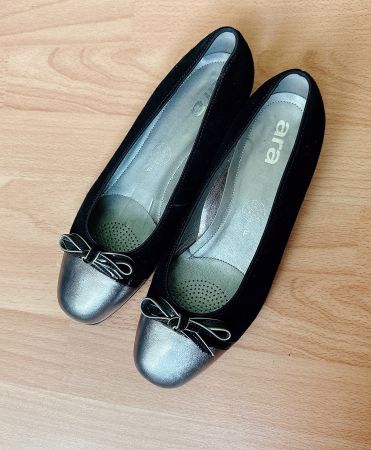 Neu! Schuhe Ballerinas von Ara aus echtem Leder elegant