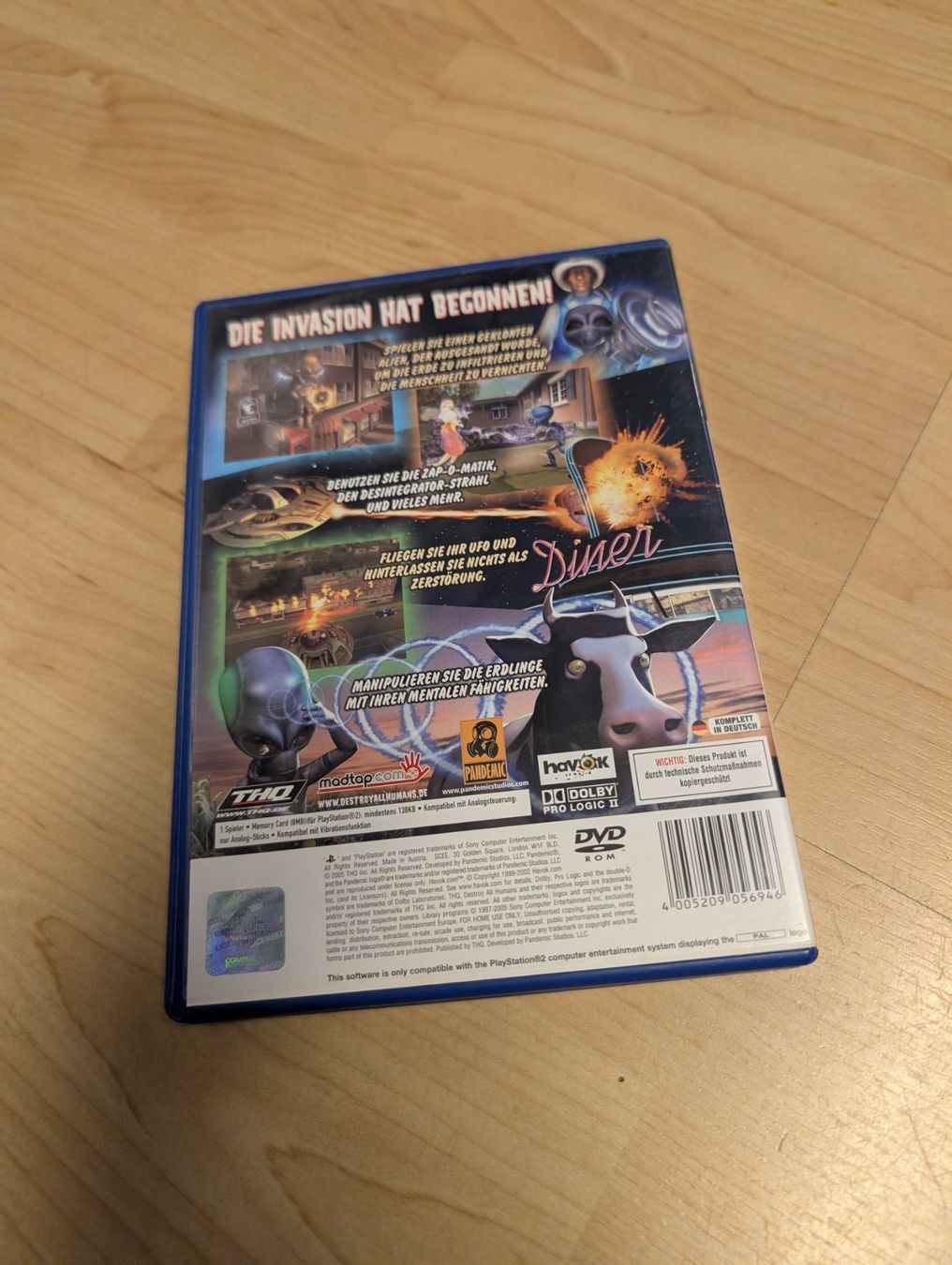 Spiele: Destroy all humans Sony Playstation 2 – Gebraucht aus Giubiasco von Tici__nerd_Giubiasco 1